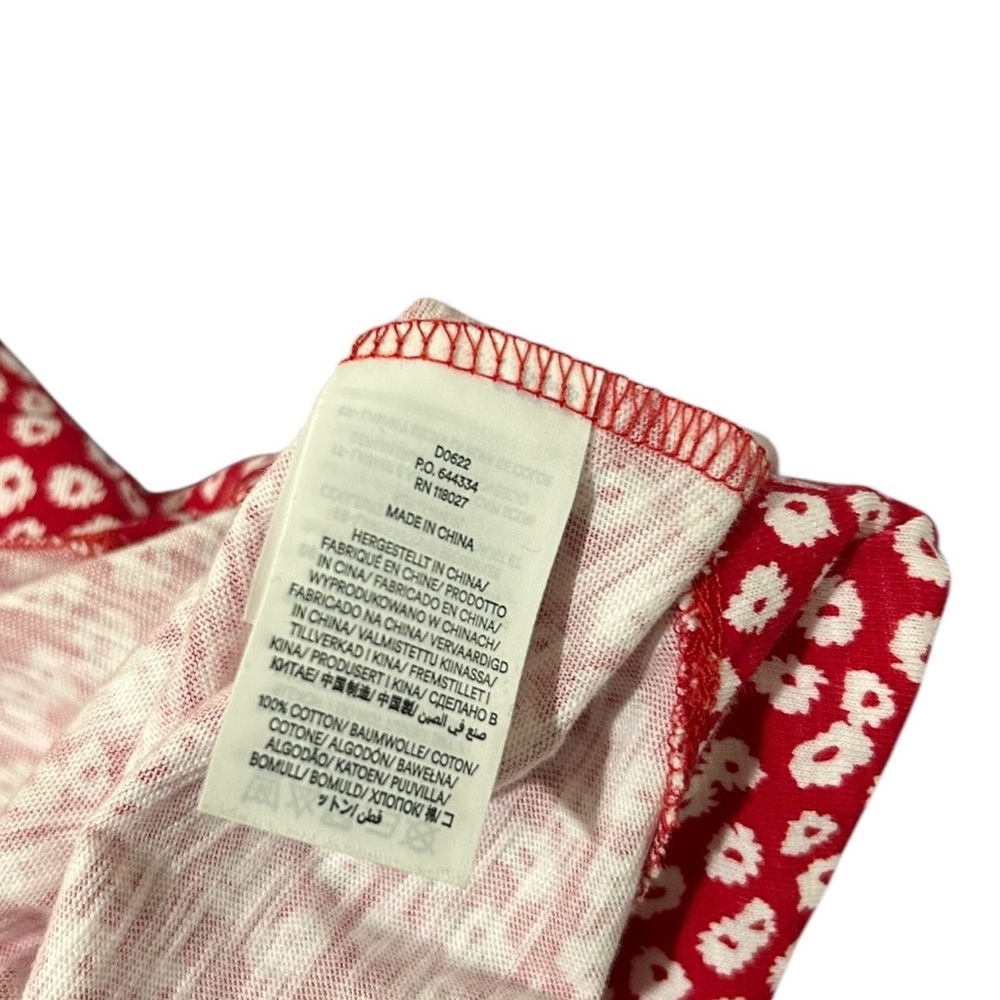Boden Red and White Mini Dress - Picture 9 of 9
